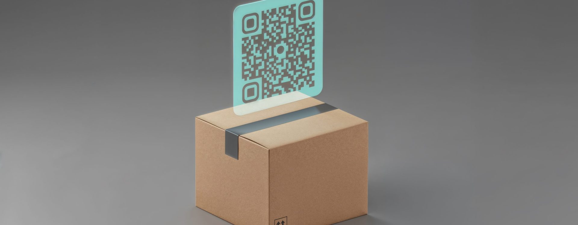 qr-code-cardboard-box-ecommerce-shipping-concept